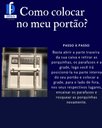 Ver imagem 5 de Caixa correio carta correspondência portão grade ou embutir em parede / muro chapa de aço AMARELA