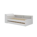 Ver imagem 2 de Cama Infantil Bellagio 1 Porta com Cama Auxiliar Branco - Pnr Móveis