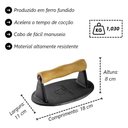 Ver imagem 7 de Kit Churrasco Grelha Completo Grill Ferro Fundido Libaneza