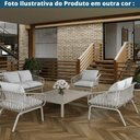 Ver imagem 4 de Poltrona Sofá 1 Lugar Noronha Seiva Fratini 79 Cm Largura Base Aço Assento Polipropileno Estof