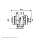 Ver imagem 6 de Base para Válvula de Descarga Hydra Max 4550 504 1.1/2'' Deca