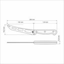 Ver imagem 4 de Faca para Queijo Tramontina Ultracorte com Lâmina em Aço Inox e Cabo de Polipropileno Preto 6"