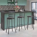 Ver imagem 2 de Banqueta Alta com Encosto Fixo Bistrô