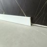 Rodapé Poliestireno Slim Liso 05cm Branco - 4