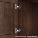 Ver imagem 6 de Cristaleira 5 Portas Estante Livreiro Madeira Maciça Cafe Milani Store