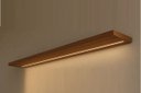 Ver imagem 4 de Prateleira MDF 30mm LED 150x20 Suporte Invisivel Italian Noce 3000k 220V