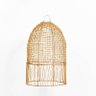 Luminária Pendente Rattan Oca Fibra Natural Fibra Lili Casa 1xE27 70cm Único - 2