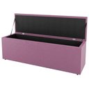 Ver imagem 5 de Cabeceira E Baú Cama Box King Size Grace 195cm Suede Rosa