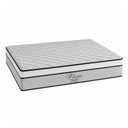 Ver imagem 1 de Colchão King Sr Life Visco Molas Ensacadas Espuma D45 193x203x38cm Cinza
