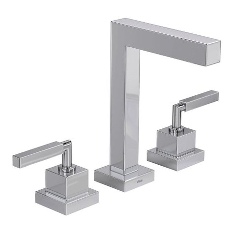 Misturador de Mesa Lavatório Bica Alta Quadratta 1/2" Cromado - 1877.c83
