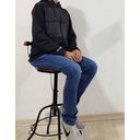 Ver imagem 7 de kit 2 banquetas giratória e regulável artesanal ferro madeira