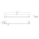 Ver imagem 2 de Porta Toalhas Barra 60cm You Black Matte Deca