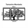 Quadros Decorativos Sala Quarto Árvore da Vida 3 Peças 85x55 - 2