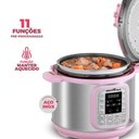 Ver imagem 2 de Panela de Pressão Rosa Britânia 5l Digital 11 Funções Bppe05 110v