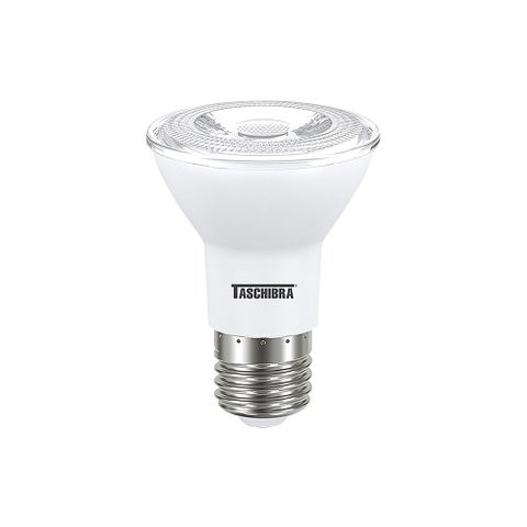 Lâmpada Led Taschibra Par 20 Ip20 7w E27 Bivolt 6500k Luz Branca