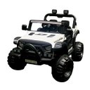 Ver imagem 1 de Carro Utv Jipe Buggy Elétrico 12V Infantil Som Bluetooth Usb Luzes Controle Branco Brinqway Bw241 BW