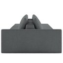 Ver imagem 7 de Sofá Ilha Modular para Sala 252cm com Puff Dublin K01 Bouclê Cinza - Lyam Decor