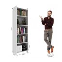 Ver imagem 2 de Estante para Livros com 04 Prateleiras - Branco Branco