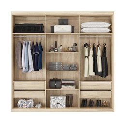 Guarda Roupa Casal 6 Portas Capital Avena Touch - Pr Móveis - 3 Guarda Roupa Casal 6 Portas Capital Avena Touch - Pr Móveis - 3