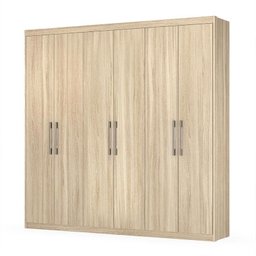 Guarda Roupa Casal 6 Portas Capital Avena Touch - Pr Móveis - 1 Guarda Roupa Casal 6 Portas Capital Avena Touch - Pr Móveis - 1