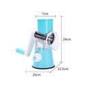 Ver imagem 6 de Cortador Ralador Fatiador Mandoline Legumes e Vegetais