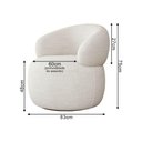 Ver imagem 5 de Conjunto Sala Painel Suspenso TV 70 Concept 2 Prateleiras MDP MDF 180cm Off White Conffort Casa