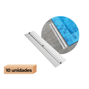 Ver imagem 2 de 10 Ralos Grelha Linear para Borda Piscina 50x12 cm em Inox