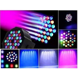 Canhão Luz Par64 36 Led 1w Rgbw Dmx Refletor Iluminação Festa Balada Dj Bivolt - 2