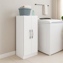 Ver imagem 2 de Armário Multiuso 2 Portas 3 Prateleiras Essencial Branco