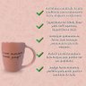 Jogo 4 Caneca Porcelana Fosca 120ml para Café - Rosa - 8