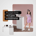 Ver imagem 6 de Penteadeira de Canto com Escrivaninha Estrela com Espelho e Divisórias - Edecasamoveis