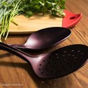 Ver imagem 2 de 24 Espumadeiras Cozinha Amêndoa Fritura Arroz Escumadeira Culinária de Nylon Kitch Crippa