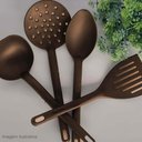 Ver imagem 3 de 24 Espumadeiras Cozinha Amêndoa Fritura Arroz Escumadeira Culinária de Nylon Kitch Crippa