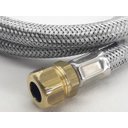 Ver imagem 5 de registro de gás alta pressão mangueira aço inox dako 1,2 mts