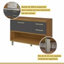 Ver imagem 2 de Balcão de Cozinha 1 Porta 2 Gavetas com Caixa Organizadora 120cm Princesa Nesher Móveis
