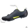 Sapatilha Mtb Ciclismo Fizik Terra x5 Carbon Amarela + Pedal Shimano T421 - Preto - 42 Br / 44 Eur - 5