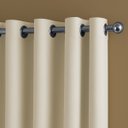 Ver imagem 4 de Cortina Basic Blackout Tecido Corta Luz 6,00x2,70m para Varão Simples 5m: Palha