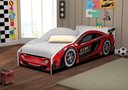 Ver imagem 3 de Cama Carro com Baú Infantil Vermelho com Colchão
