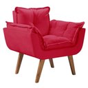 Ver imagem 1 de Poltrona Opalla 1 Lugar C- Pés Madeira Suede