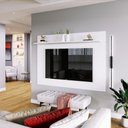 Ver imagem 1 de Painel Tv 50 com Prateleira Columbia Branco