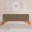 Ver imagem 2 de Cabeceira Estofada Suspensa Cama Casal Bulgária 