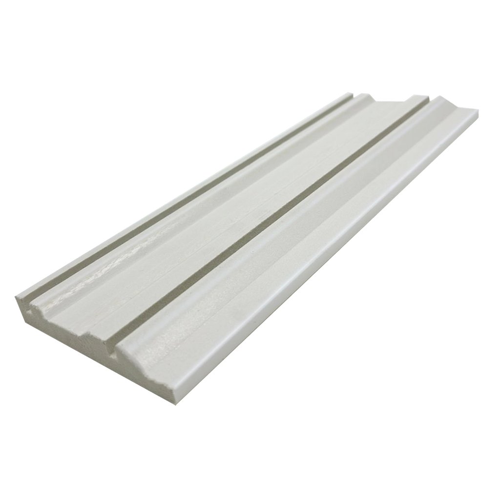 Rodapé de Poliestireno 10cm x 15mm Liso Metro Linear Casa Grassi - 4