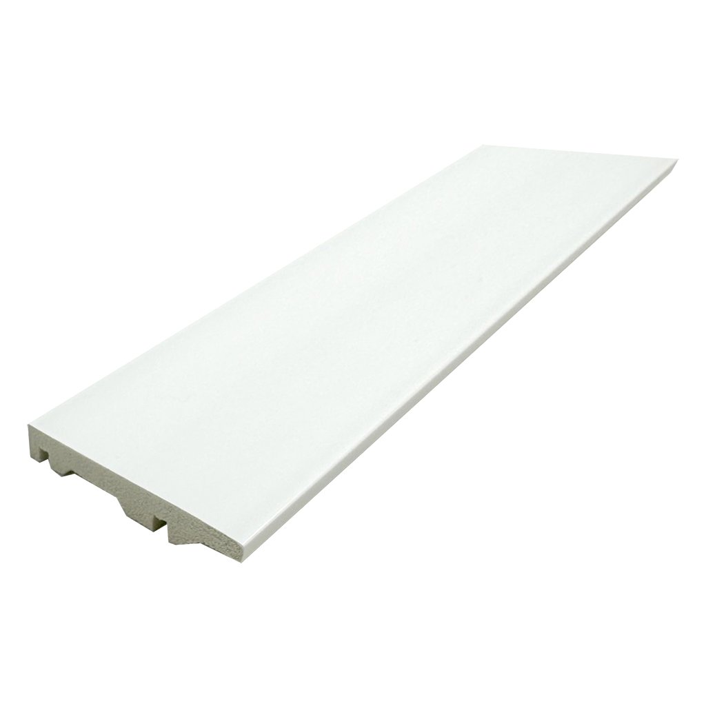 Rodapé de Poliestireno 10cm x 15mm Liso Metro Linear Casa Grassi - 3