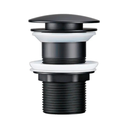 Ver imagem 2 de Kit 02 Válvula Ralo Click 1.1/4 Metal Pia e Cuba Preto Fosco
