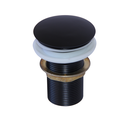 Ver imagem 6 de Kit 02 Válvula Ralo Click 1.1/4 Metal Pia e Cuba Preto Fosco