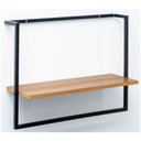 Ver imagem 1 de Prateleira com Suporte Decorativo 45 x 60 cm Mel