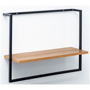 Prateleira com Suporte Decorativo 45 x 60 cm Mel