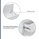 Ver imagem 7 de Baú Sapateira em Madeira Maciça Nest Branco Artemobili