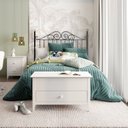 Ver imagem 1 de Baú Sapateira em Madeira Maciça Nest Branco Artemobili