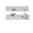 Ver imagem 3 de Prateleira Kit 3 Peças U 60x20 Porta Livro com Suporte Nicho